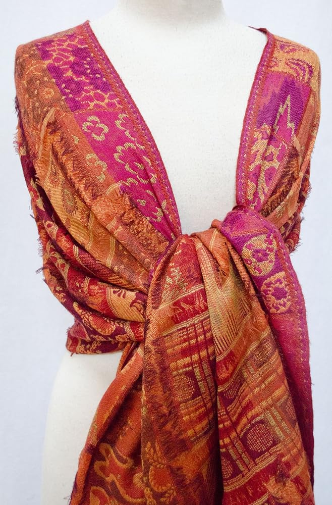 新作◆新品 salsation サルセーションShawl Rust SALSATIONサルセーション Shawl with Opening RUST - メルカリ